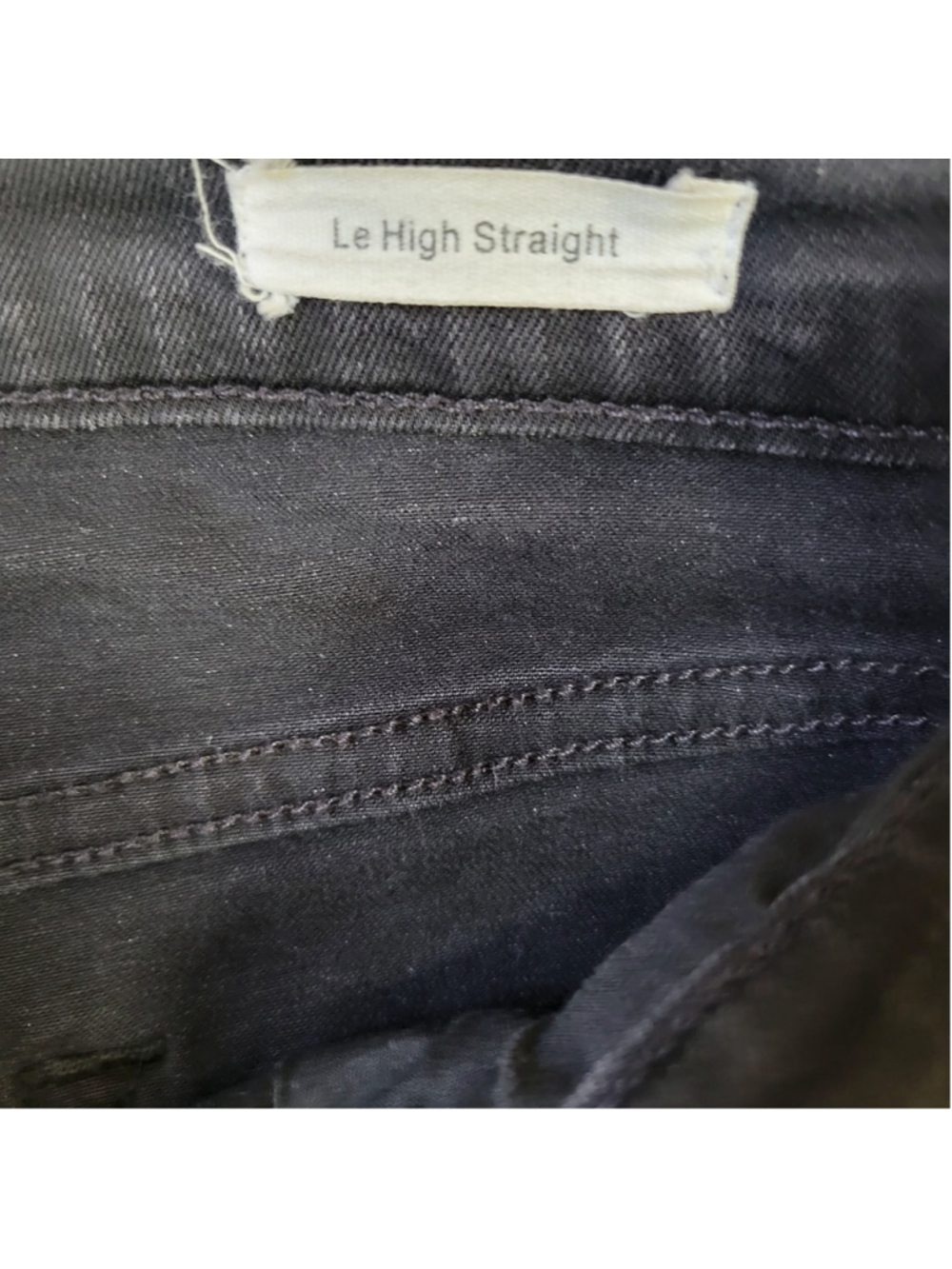 FRAME Le High Straight Distressed Fray Ankle Women's Jeans Size 27 Inseam 29" - Picture 9 of 11